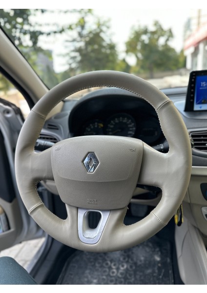 Fluence Araca Özel Direksiyon Kılıfı Tuşsuz Kapaklı Aracınızın Direksiyonuyla Teyit Ediniz modelleri