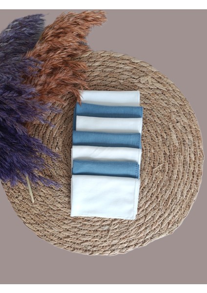 Lovemax Lovemaxx Baby 7 Li Bebek Ağız Mendili Kutulu %100 Pamuk