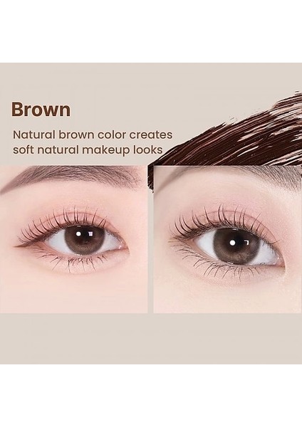 Heımısh Dailism Smudge Stop Mascara Volume Brown (Kahverengi Maskara) (Globalcare) modelleri