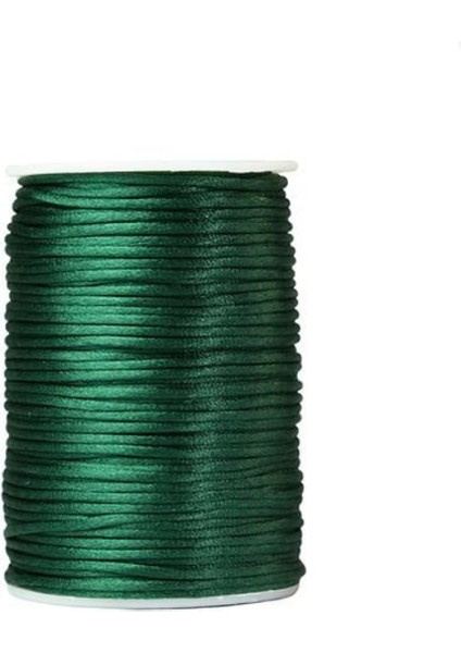 Ipek Hobi Nefti Yeşil Kalın Filoş Ip 3 mm 3 Top