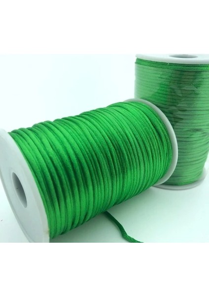 Yeşil Kalın Filoş İp 3 Mm 1 Top