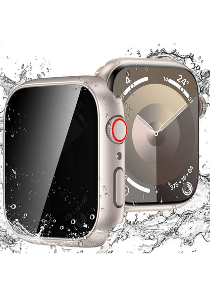 Watch Serisi 44MM Uyumlu Hayalet Kılıf Kasa ve Ekran Koruycu 360 Tam Koruma