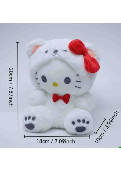 20X18CM Lisanslı Hello Kitty Cınnamoroll Peluş Oyuncak fiyatları