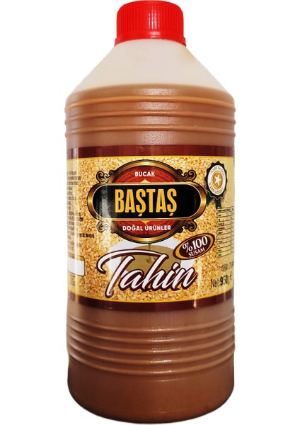 Baştaş Yöresel Tahin 950 gr Katkısız Susamdan