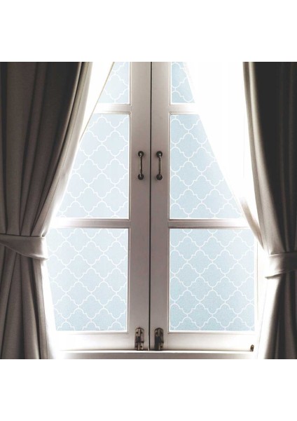 176-8192 Kendinden Yapışkanlı Cam Folyo Geometrik Desen (67 cm x 1 Mt)