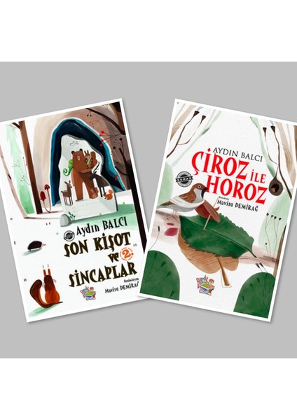 Son Kişot ve Sincaplar - Çiroz ile Horoz, Aydın Balcı (2 Kitap)