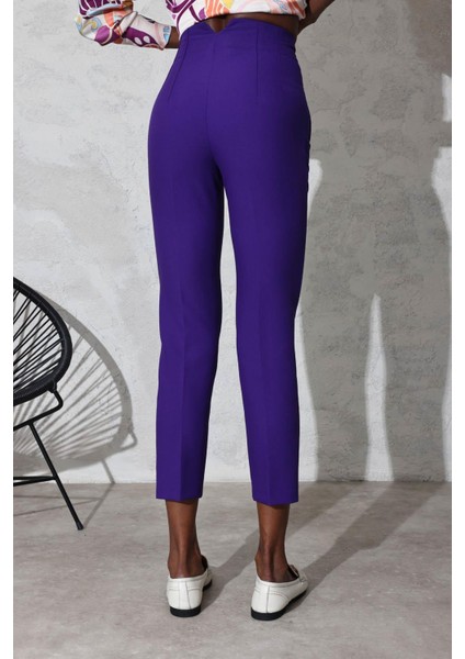 Mor Flatolu Pantolon 5113