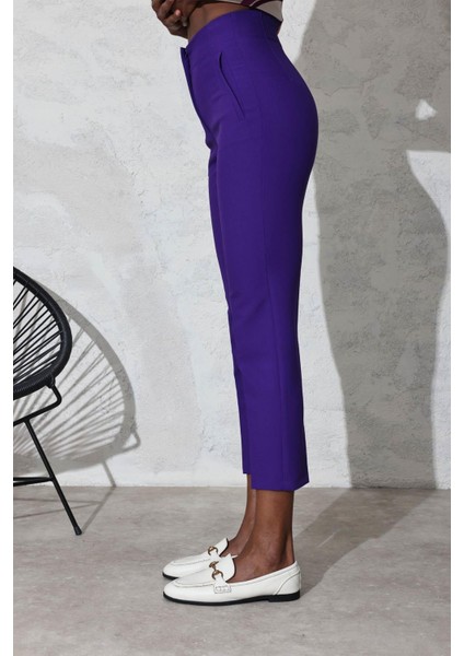 Mor Flatolu Pantolon 5113