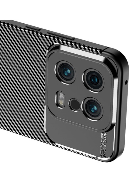 iPhone 12 Pro Max Kılıf Karbon Gofret Desenli Kavex Premium Silikon Kapak