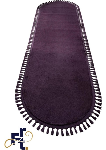 Frt Export tüylü Peluş Oval Örgü Saçaklı Peluş Yolluk Yumuşacık Yıkanabilir Antre Hol Koridor Halı fiyatları