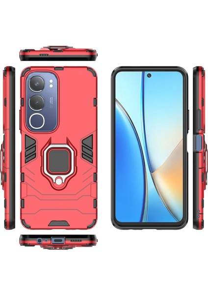 Vivo X30 Darbeye Dayanıklı Telefon Kılıfı ve Yüzük Tutucu (Yurt Dışından) fiyatları