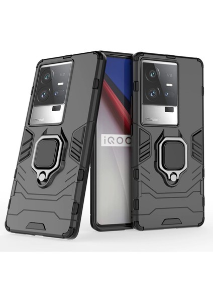 Vivo Iqoo 10 Pro Darbeye Dayanıklı Telefon Kılıfı ve Yüzük Tutucu (Yurt Dışından) fiyatları