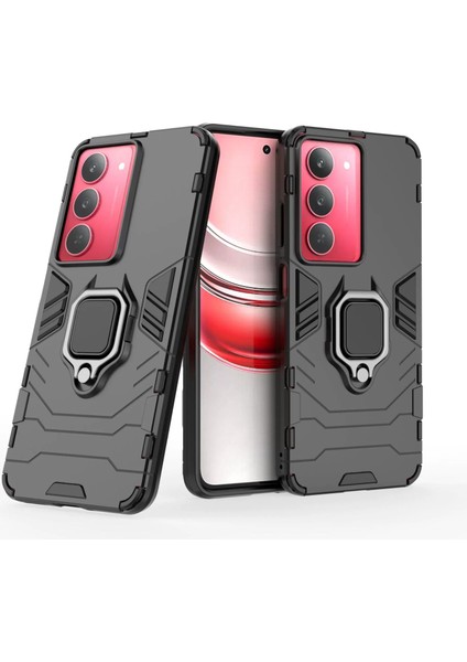 Oppo Realme 7 Pro Darbeye Dayanıklı Telefon Kılıfı ve Yüzük Tutucu (Yurt Dışından) fiyatları