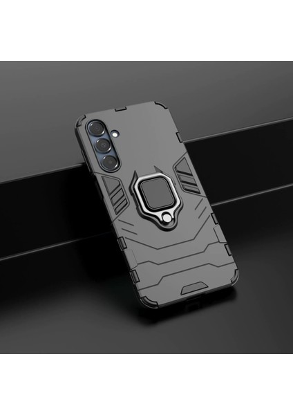Samsung Galaxy A40 Darbeye Dayanıklı Telefon Kılıfı ve Yüzük Tutucu (Yurt Dışından) modelleri