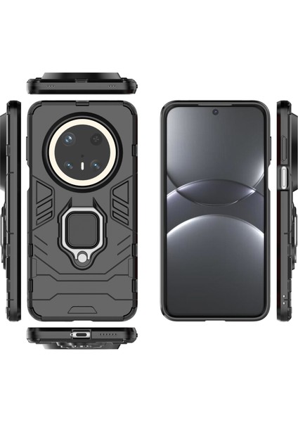 Huawei Mate 50 Pro Darbeye Dayanıklı Telefon Kılıfı ve Yüzük Tutucu (Yurt Dışından) fırsatları