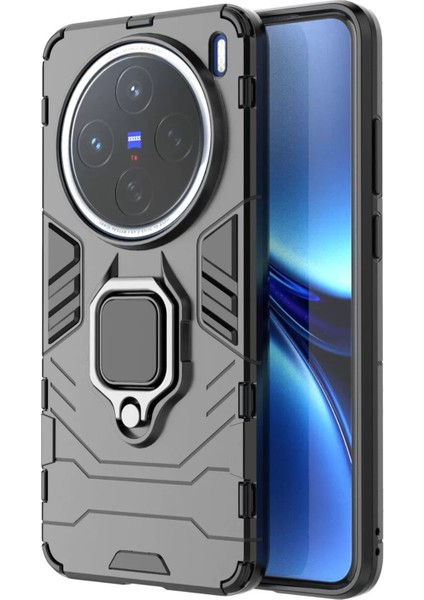 Vivo X200 Pro Darbeye Dayanıklı Telefon Kılıfı ve Yüzük Tutucu (Yurt Dışından) modelleri