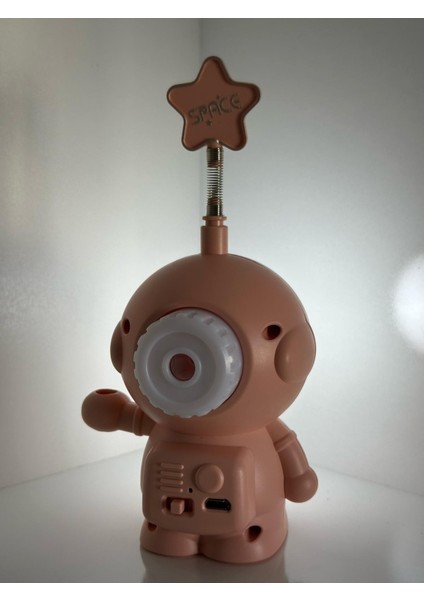 Astronot Şekilli Sevimli Masa Lambası ve Kalemtraş - Eğlenceli ve Şık Aydınlatma Çözümü fiyatları