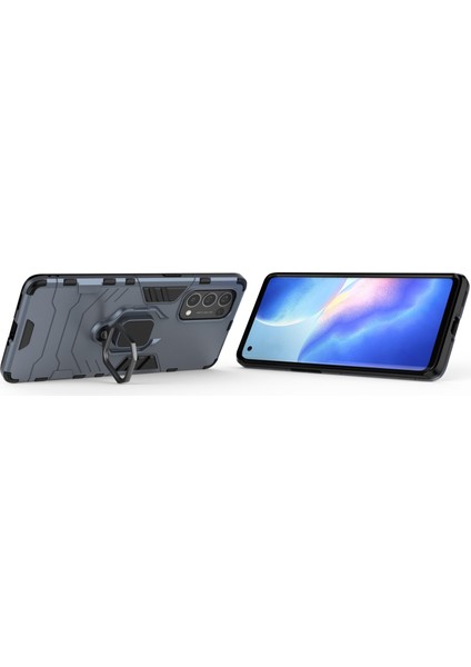 Oppo Reno 4 5g Darbeye Dayanıklı Telefon Kılıfı ve Yüzük Tutucu (Yurt Dışından) fiyatları