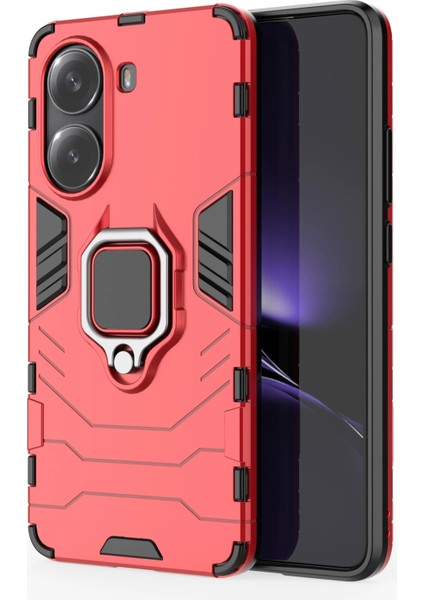 Xiaomi Poco X7 Pro Darbeye Dayanıklı Telefon Kılıfı ve Yüzük Tutucu (Yurt Dışından)