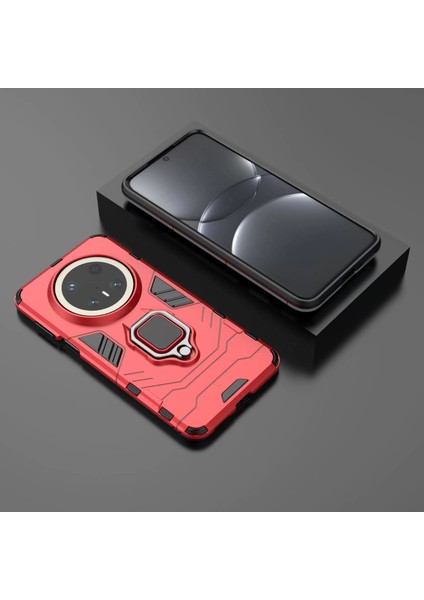 Huawei Mate 30 Pro Darbeye Dayanıklı Telefon Kılıfı ve Yüzük Tutucu (Yurt Dışından)