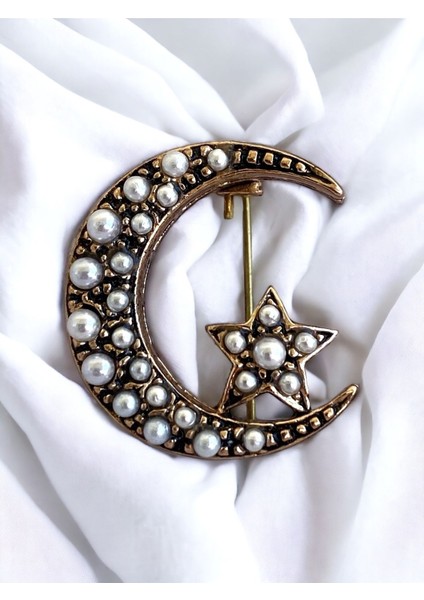 Inci Ay Yıldız Broş modelleri
