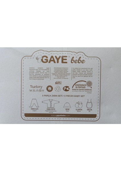 Life Home Collection Gaye Yenidoğan 5 Li Zıbın Seti modelleri