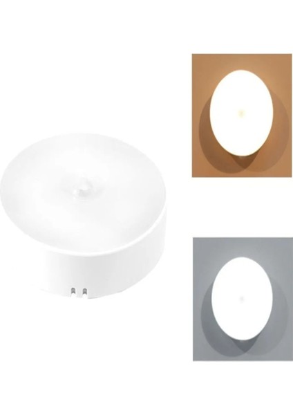 Hareket Sensörlü USB Şarjlı LED Işık Dolap Içi Ev Aydınlatma Gece Lambası LED Işık - 1 Adet modelleri