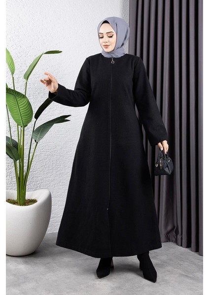 Yakası Kürklü Kaşe Kaban fiyatları