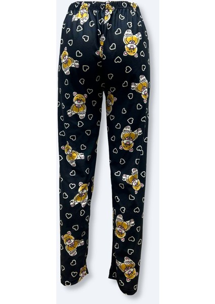 Yumuşak Dokulu Cepsiz Rahat Pijama Altı