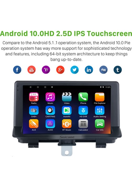 Audı Q3 2013-2017 Android Auto Carplay Navigasyon Multimedya Sistemi fırsatları