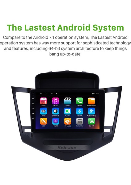 Chevy Chevrolet Cruze 2013-2015 Android Auto Carplay Navigasyon Multimedya Sistemi fırsatları