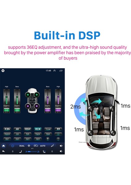 Hyundai IX25 2014-2015 Android Auto Carplay Navigasyon Multimedya Sistemi modelleri
