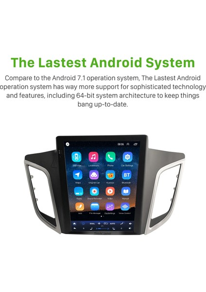 Hyundai IX25 2014-2015 Android Auto Carplay Navigasyon Multimedya Sistemi indirimleri