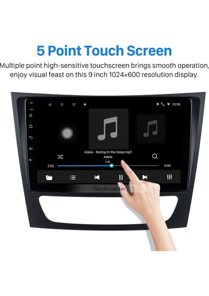 Mercedes Benz E-Class W211 Cls Class C219 2001-2009 Android Auto Carplay Navigasyon Multimedya Sistemi indirimleri