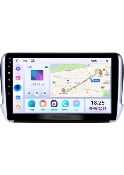 Peugeot 2008 2014-2016 Android Auto Carplay Navigasyon Multimedya Sistemi