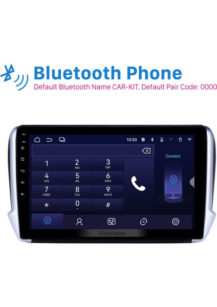 Peugeot 2008 2014-2016 Android Auto Carplay Navigasyon Multimedya Sistemi modelleri