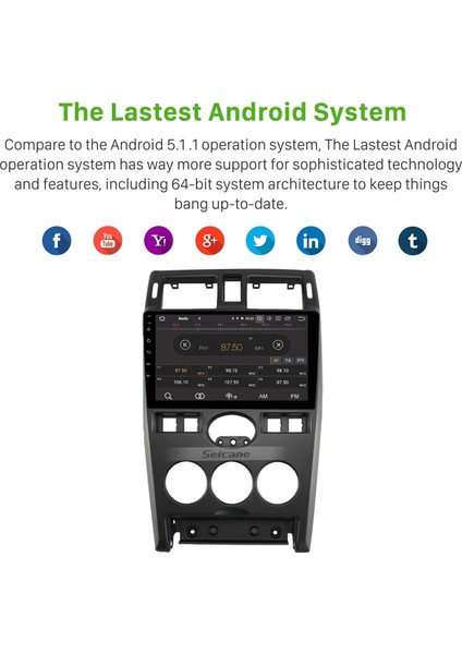 Lada Prıora 2007-2014 Android Auto Carplay Navigasyon Multimedya Sistemi indirimleri