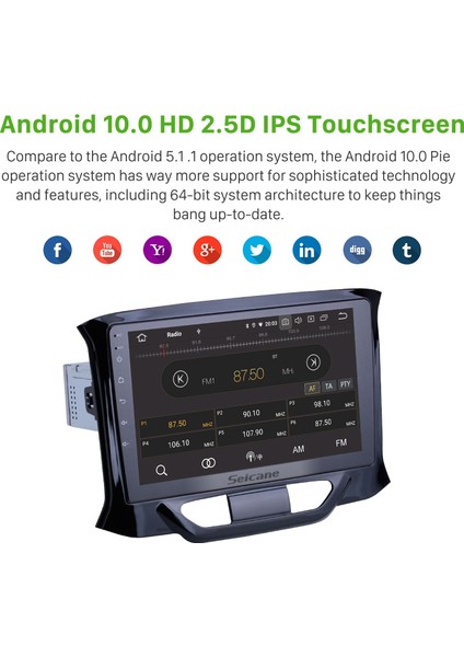 Lada Xray 2015-2019 Android Auto Carplay Navigasyon Multimedya Sistemi indirimleri