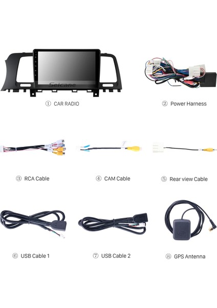 Nıssan Murano Lhd 2011-2014 Android Auto Carplay Navigasyon Multimedya Sistemi indirimleri