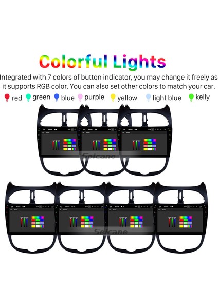 Peugeot 206 2000-2016 Android Auto Carplay Navigasyon Multimedya Sistemi fırsatları