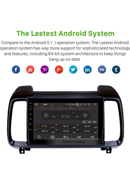 Hyundai IX35 2018 Android Auto Carplay Navigasyon Multimedya Sistemi indirimleri