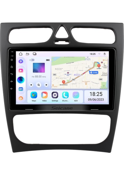 Benz C Class (W203) 2002-2005 Benz Clk-Class (W209) 2002-2006 Android Auto Carplay Navigasyon Multimedya Sistemi