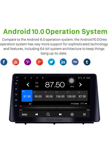 Ford Focus 2019 Android Auto Carplay Navigasyon Multimedya Sistemi fırsatları