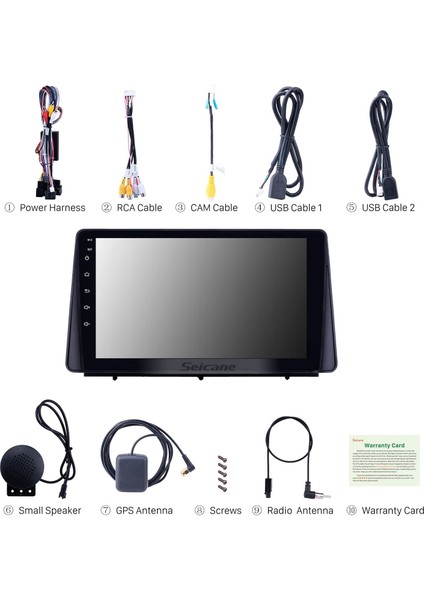 Ford Focus 2019 Android Auto Carplay Navigasyon Multimedya Sistemi indirimleri