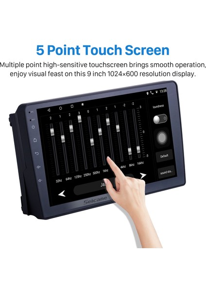 Ford Focus Iı C-Max S-Max Fusion Transit Galaxy Kuga 2006-2011 Android Auto Carplay Navigasyon Multimedya Sistemi indirimleri