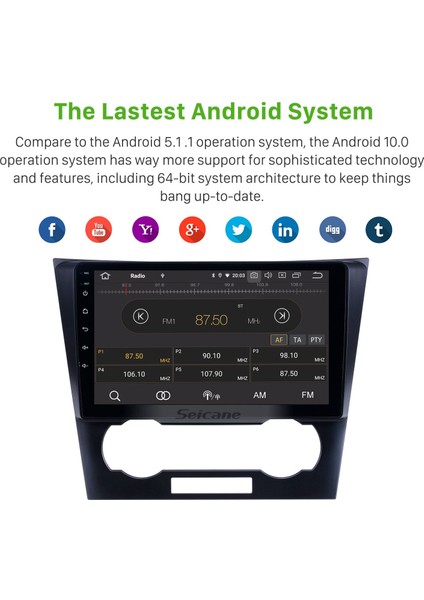 Chevy Chevrolet Epica 2007-2012 Android Auto Carplay Navigasyon Multimedya Sistemi indirimleri