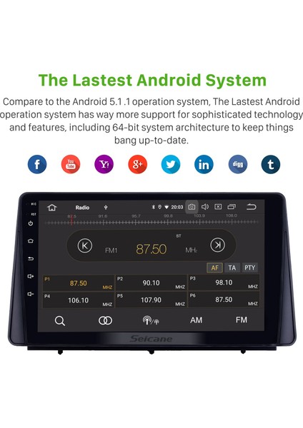 Ford Focus 2019 Android Auto Carplay Navigasyon Multimedya Sistemi fırsatları