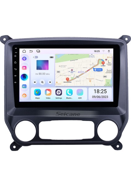 Chevy Chevrolet Colorado Silverado Gmc Sierra Vıa Vtrux Kamyon 2014-2018 Android Auto Carplay Navigasyon Multimedya Sistemi