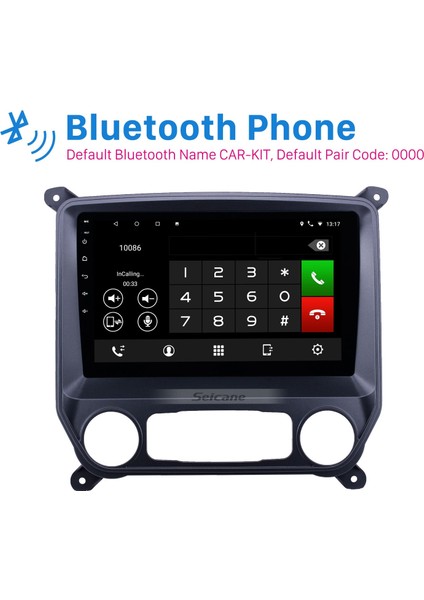 Chevy Chevrolet Colorado Silverado Gmc Sierra Vıa Vtrux Kamyon 2014-2018 Android Auto Carplay Navigasyon Multimedya Sistemi modelleri