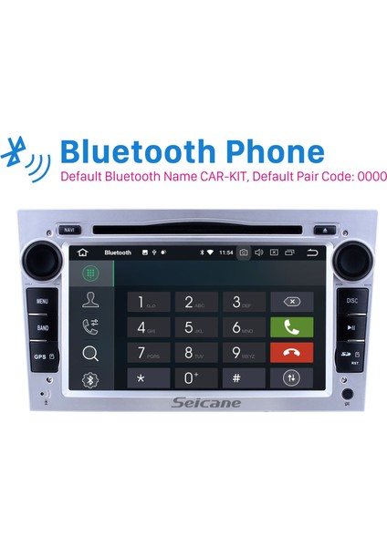Opel Zafira 2005-2011 Android Auto Carplay Navigasyon Multimedya Sistemi